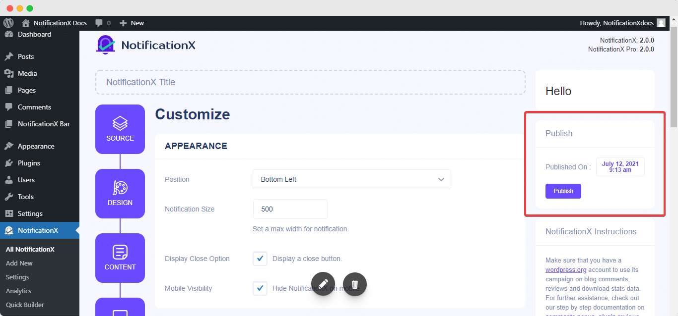 Bagaimana Menunjukkan Makluman Pemberitahuan Zapier menggunakan NotificationX?