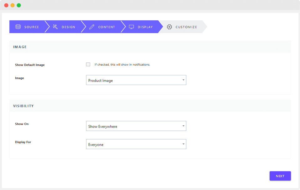 drive student enrollment NotificationX