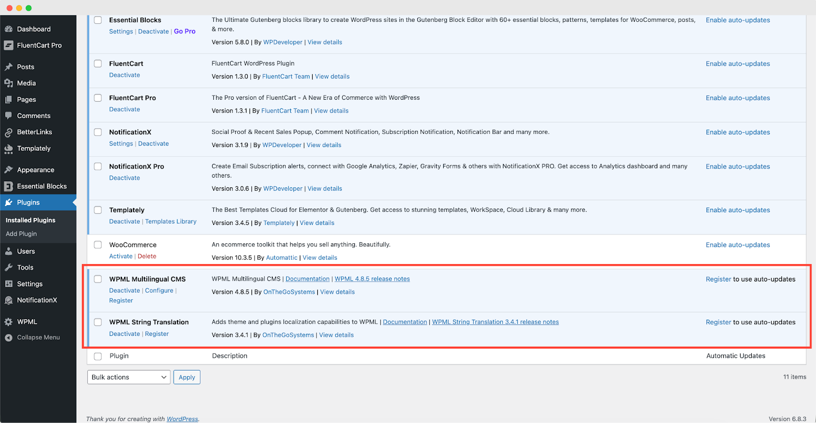 翻译 NotificationX