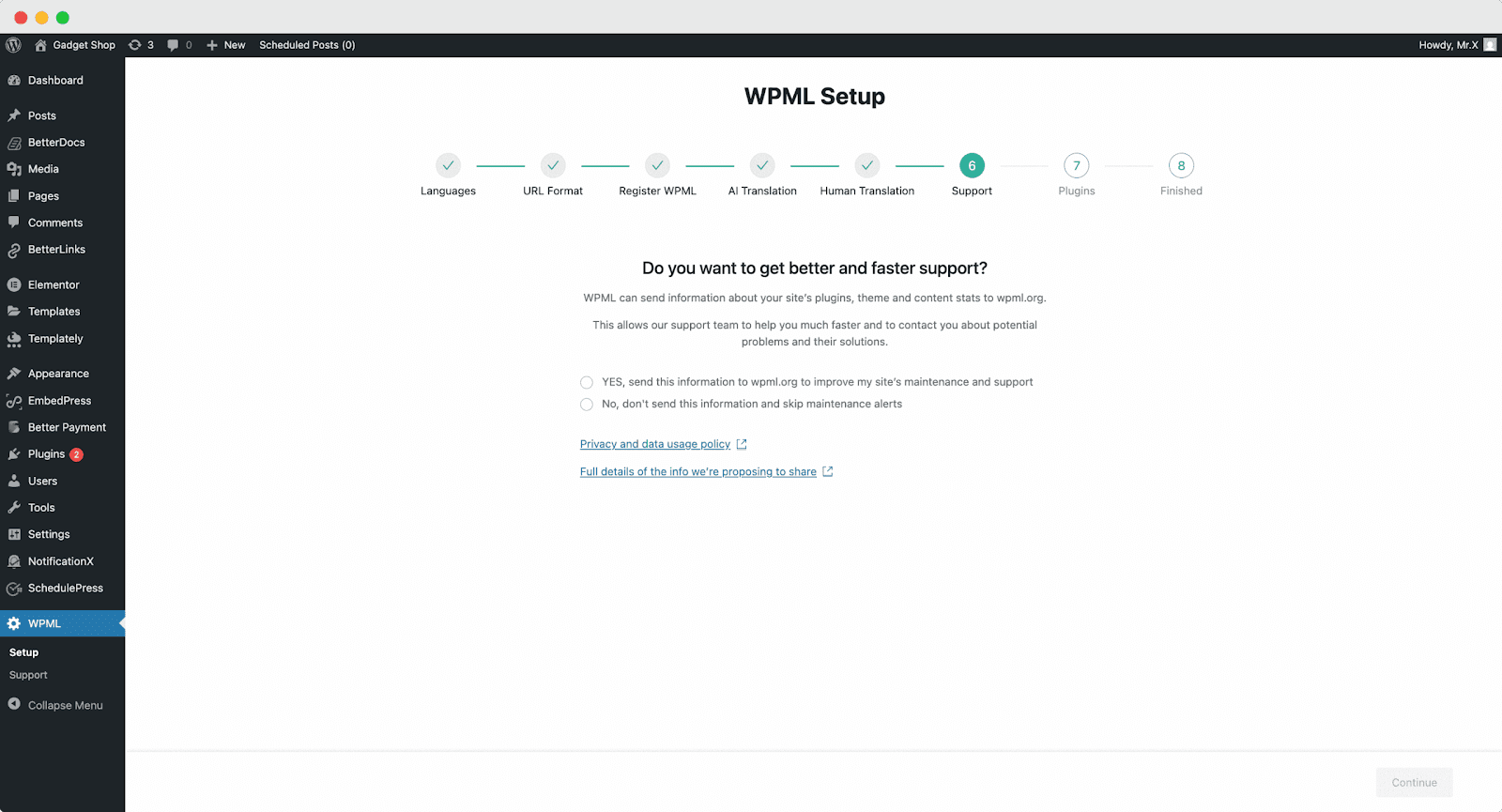 翻译 NotificationX