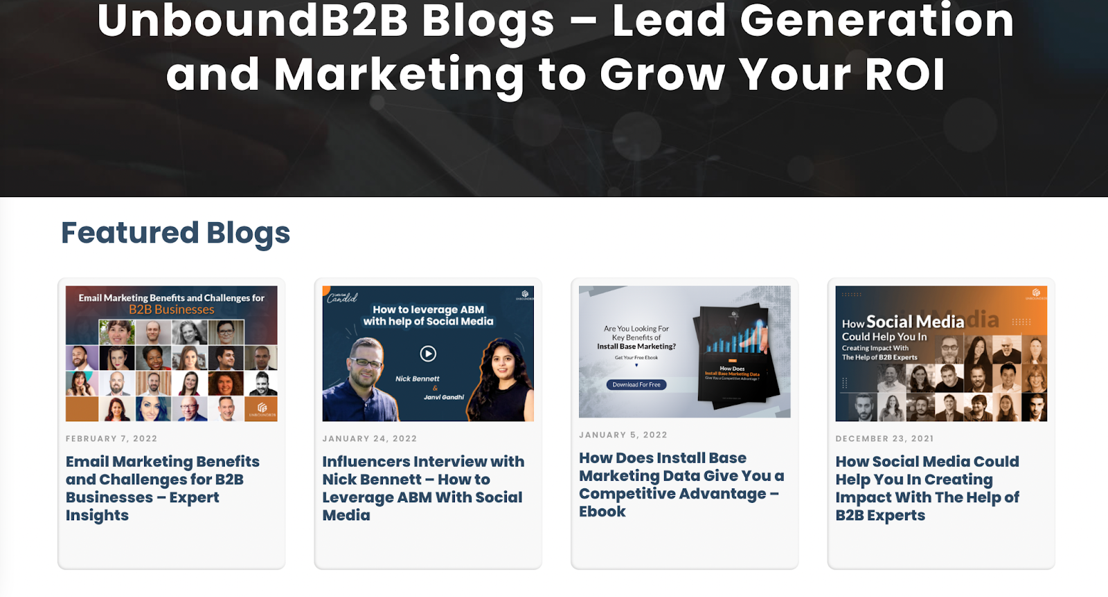 marketing blogs