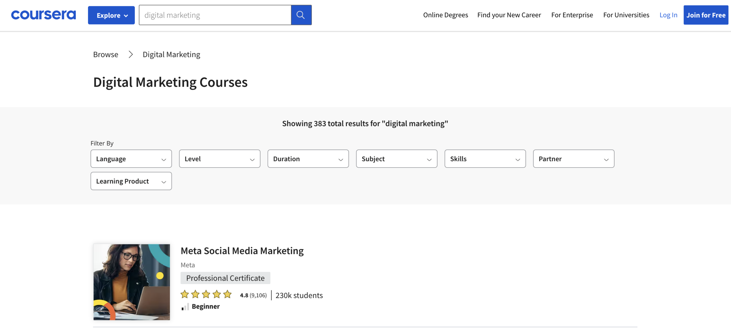 10 cursos de marketing digital 