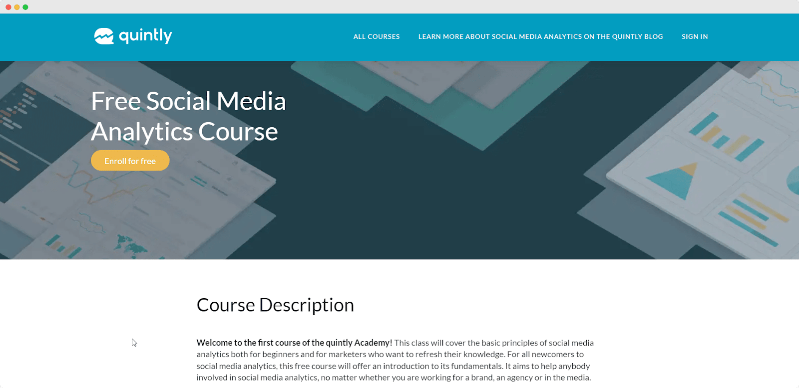 Social Media Marketing Course