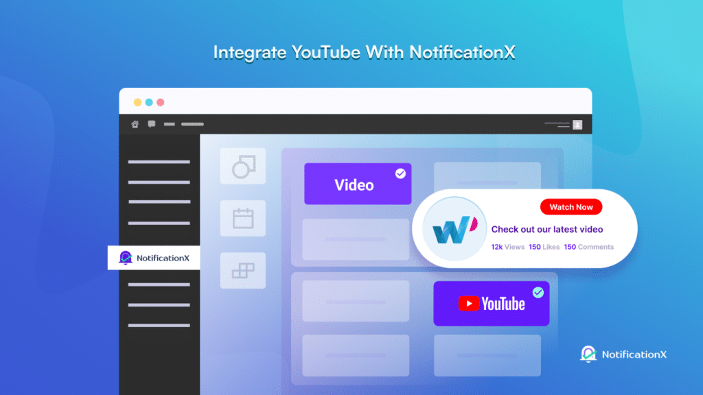 Integrate YouTube With NotificationX