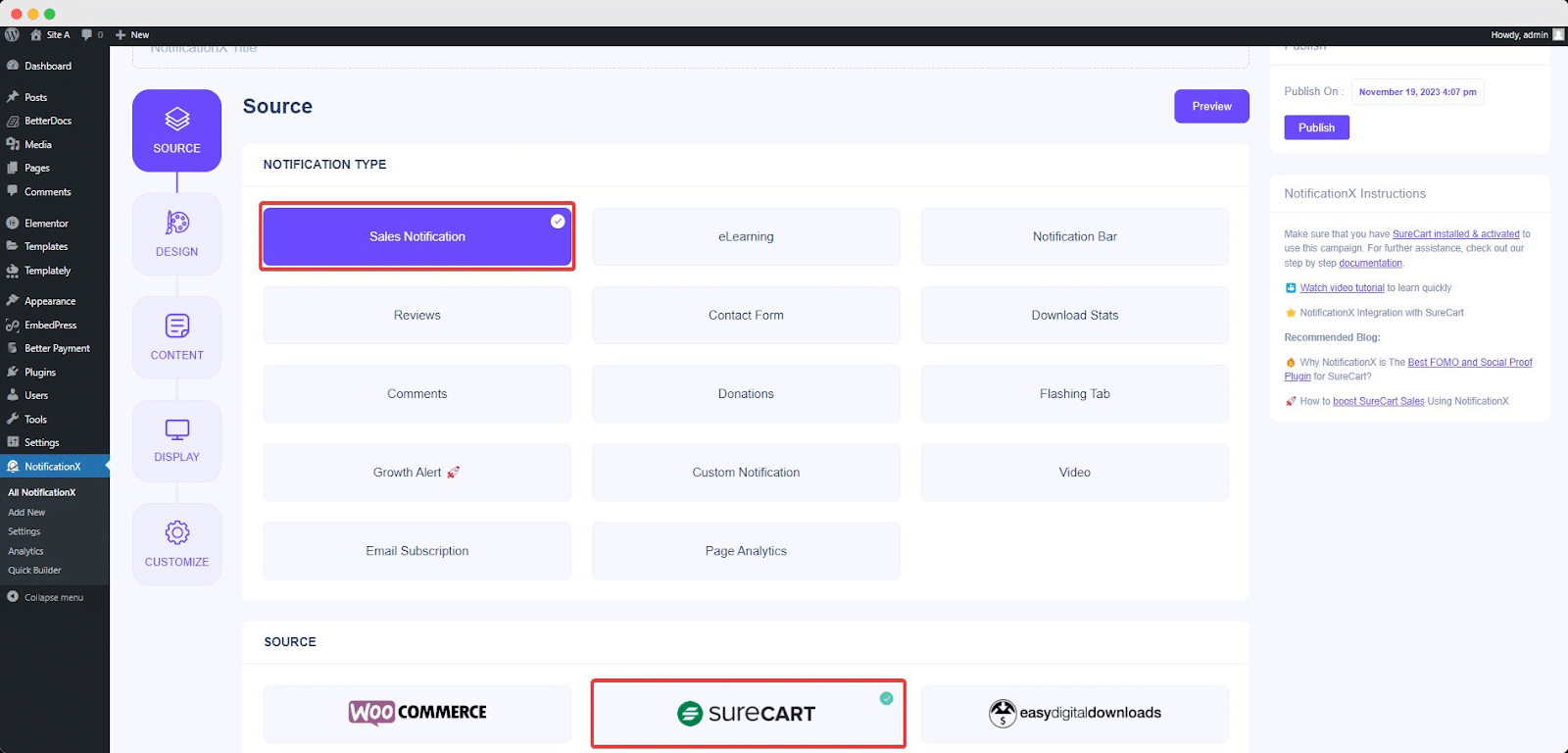 SureCart Sales Integrations