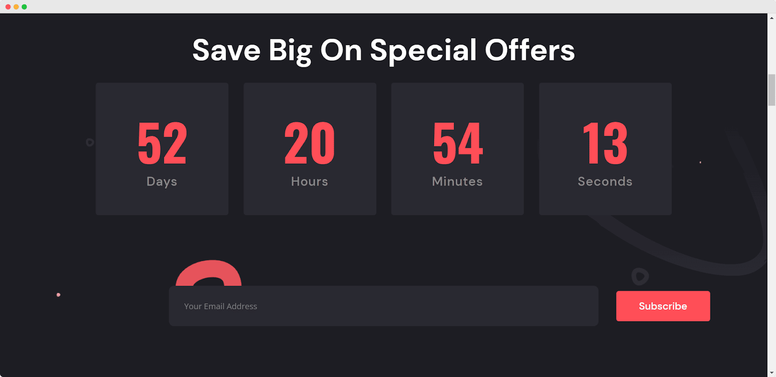 Countdown Timer on WordPress