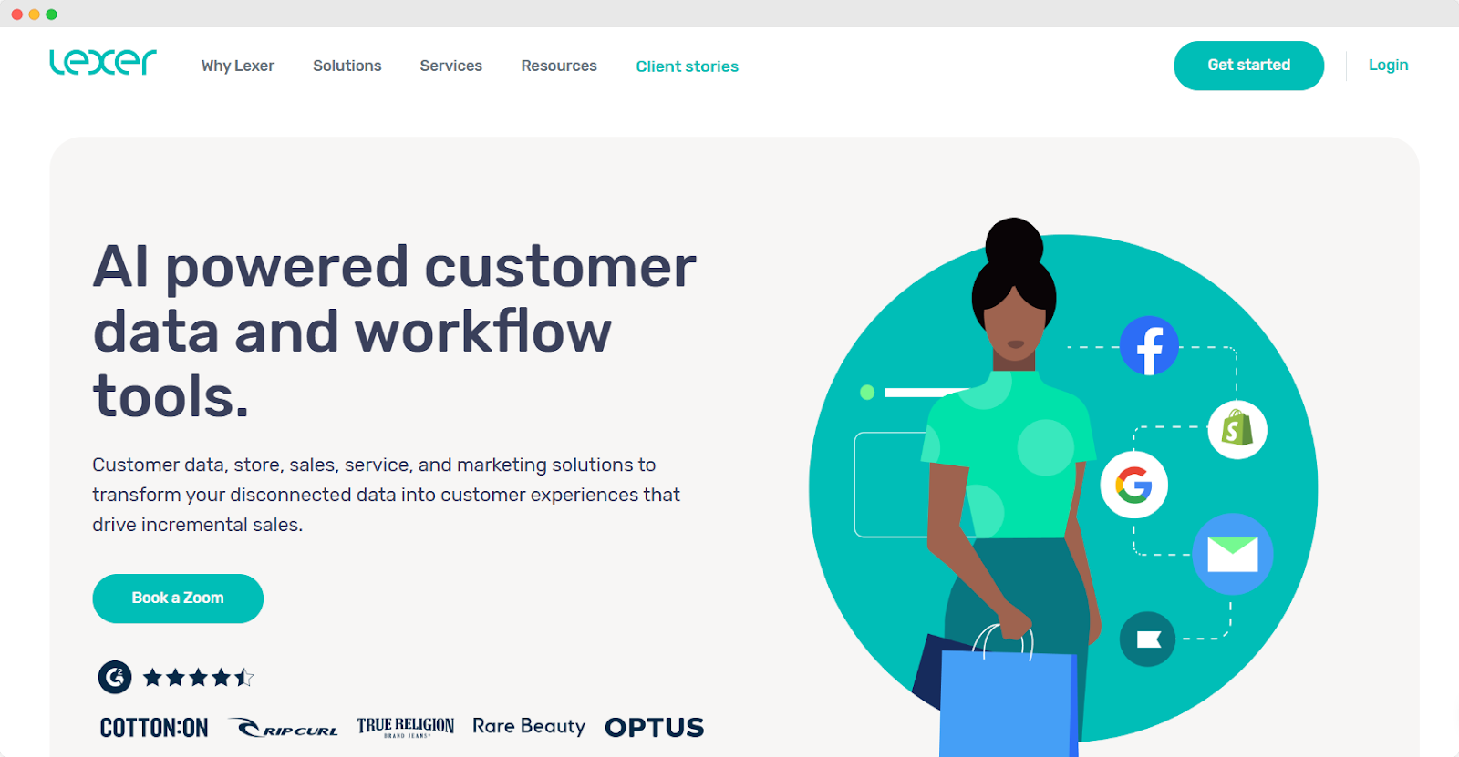 Top 20 AI Tools for eCommerce Business to Increase Sales & Efficiency 18 Lexer AI powered customer data and workflow tools.