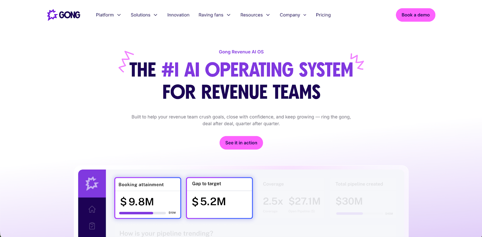 AI Market Research Tools - Gong