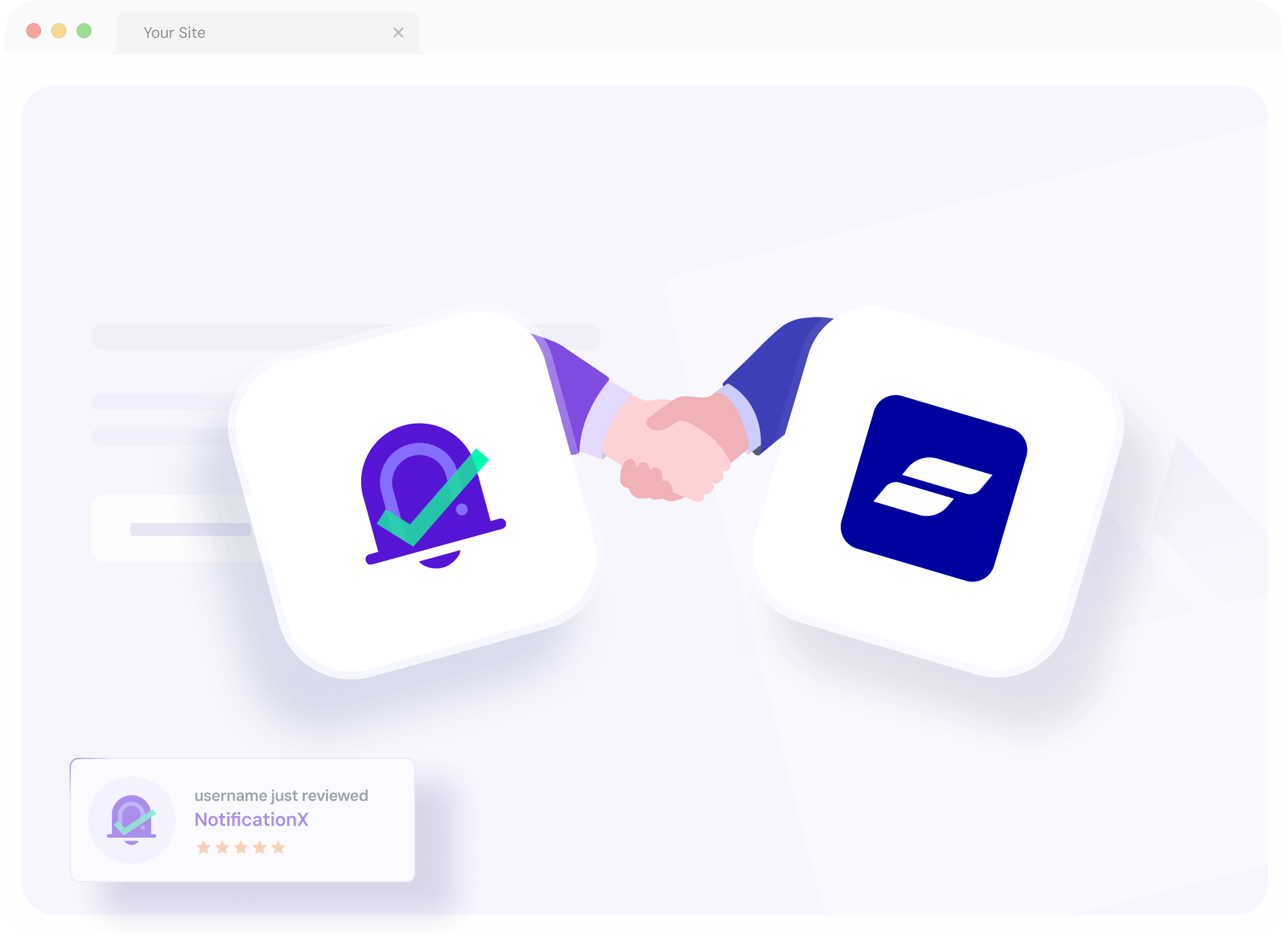 NotificationX and FluentCart integration