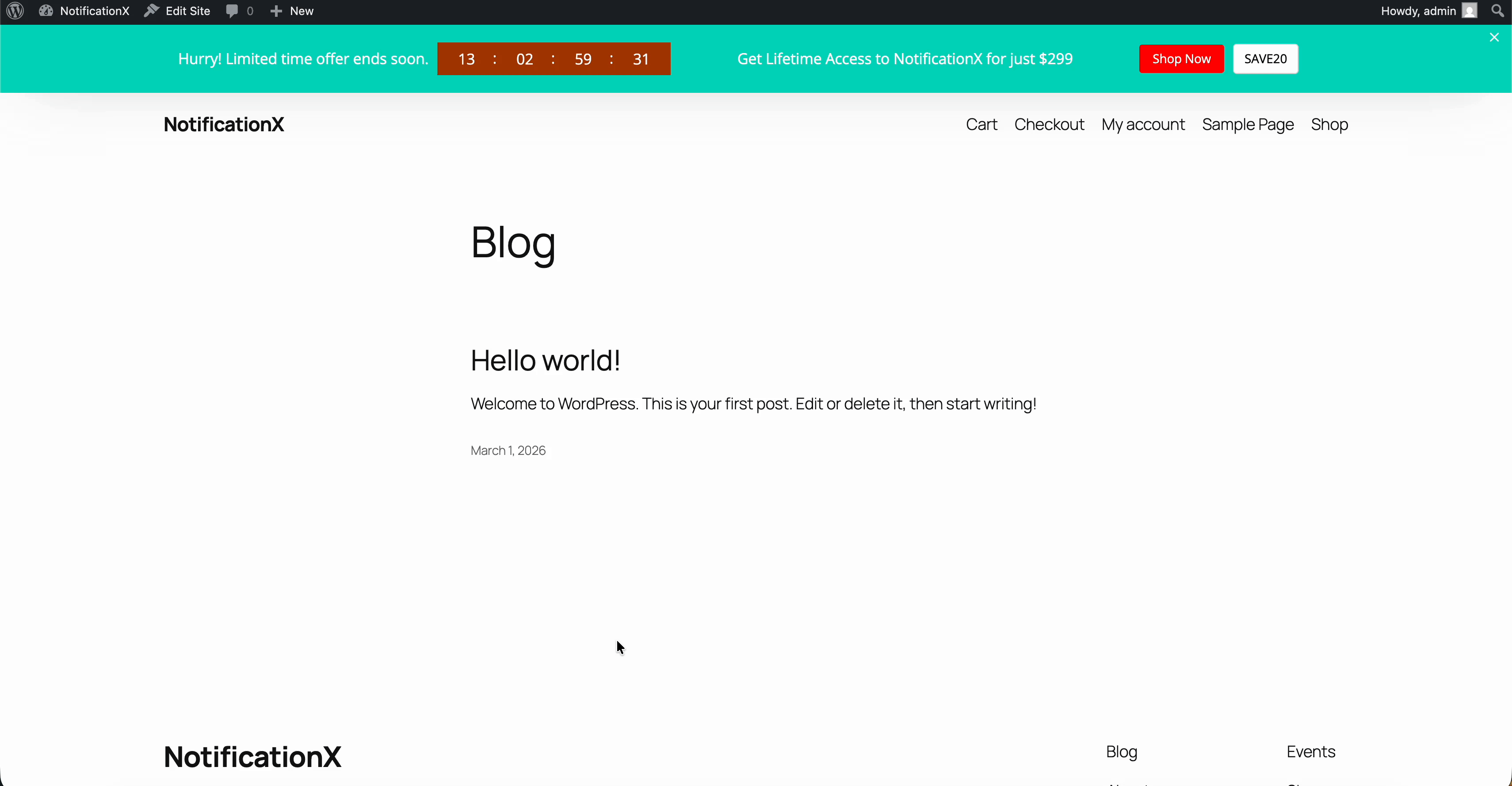 How to Design a Notification Bar with AI Using NotificationX?