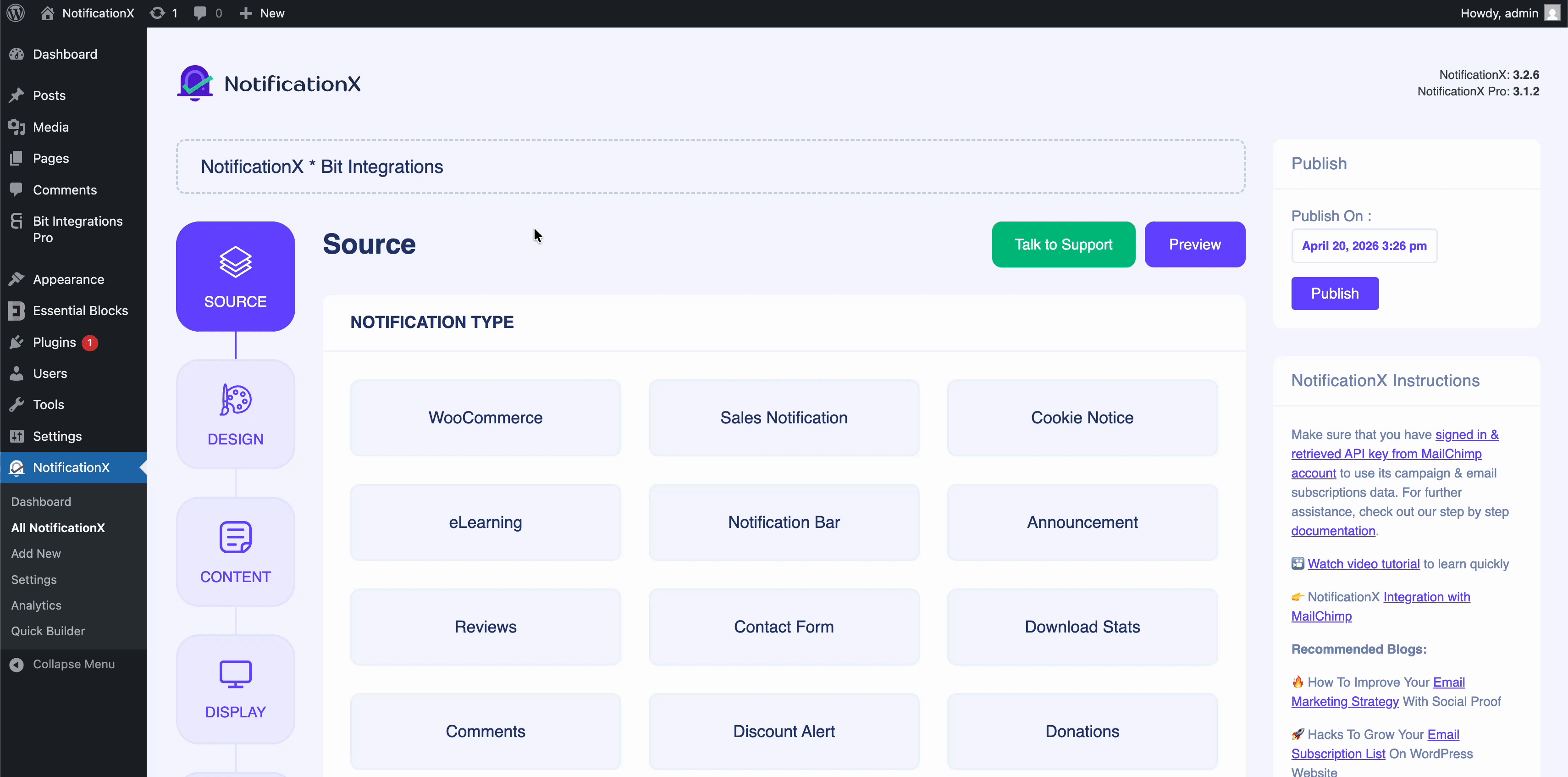bit integrations notification alert