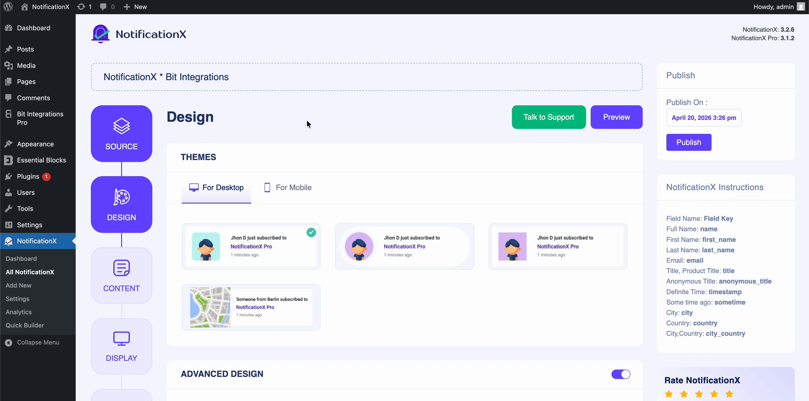 bit integrations notification alert