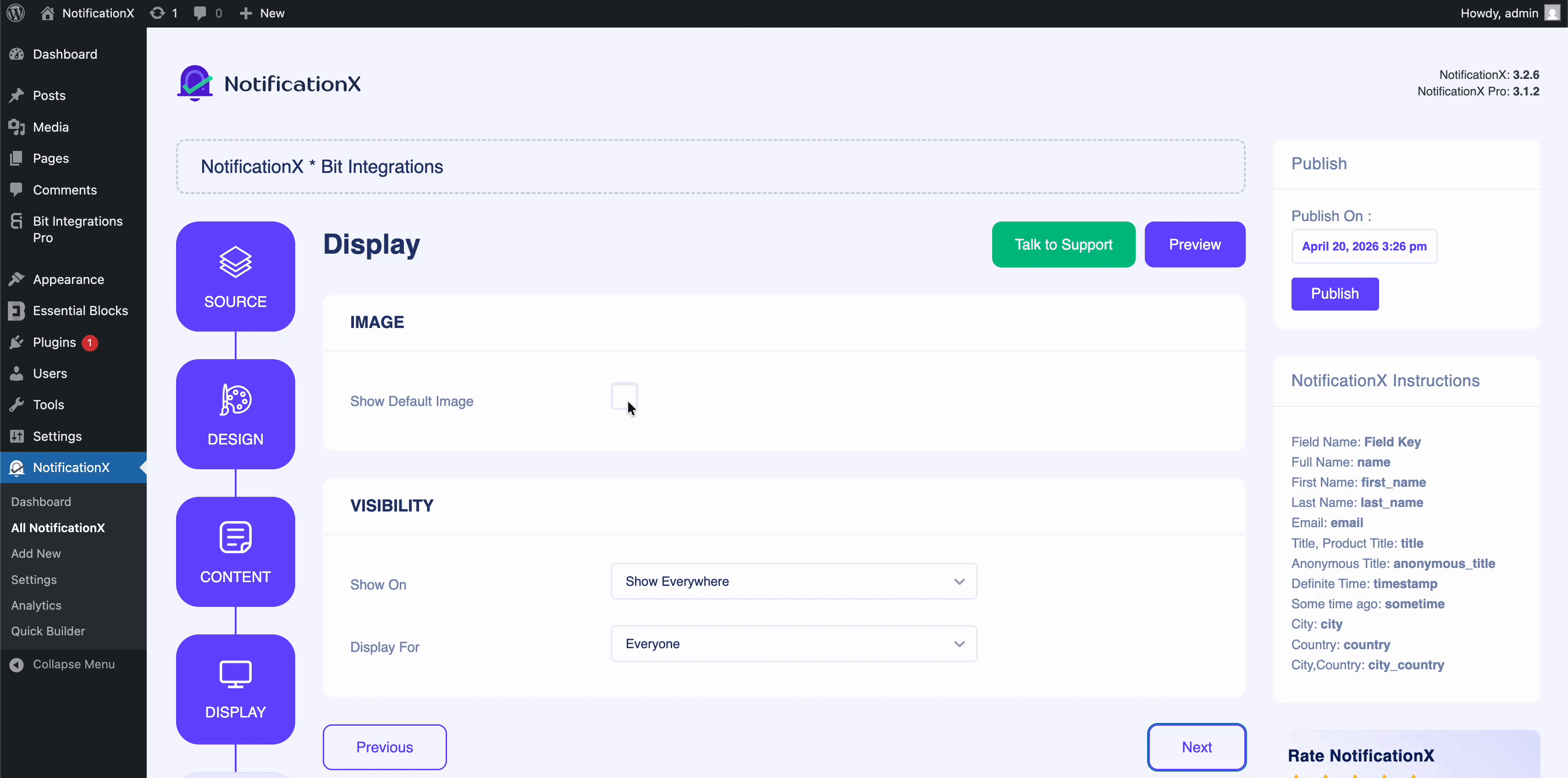 bit integrations notification alert