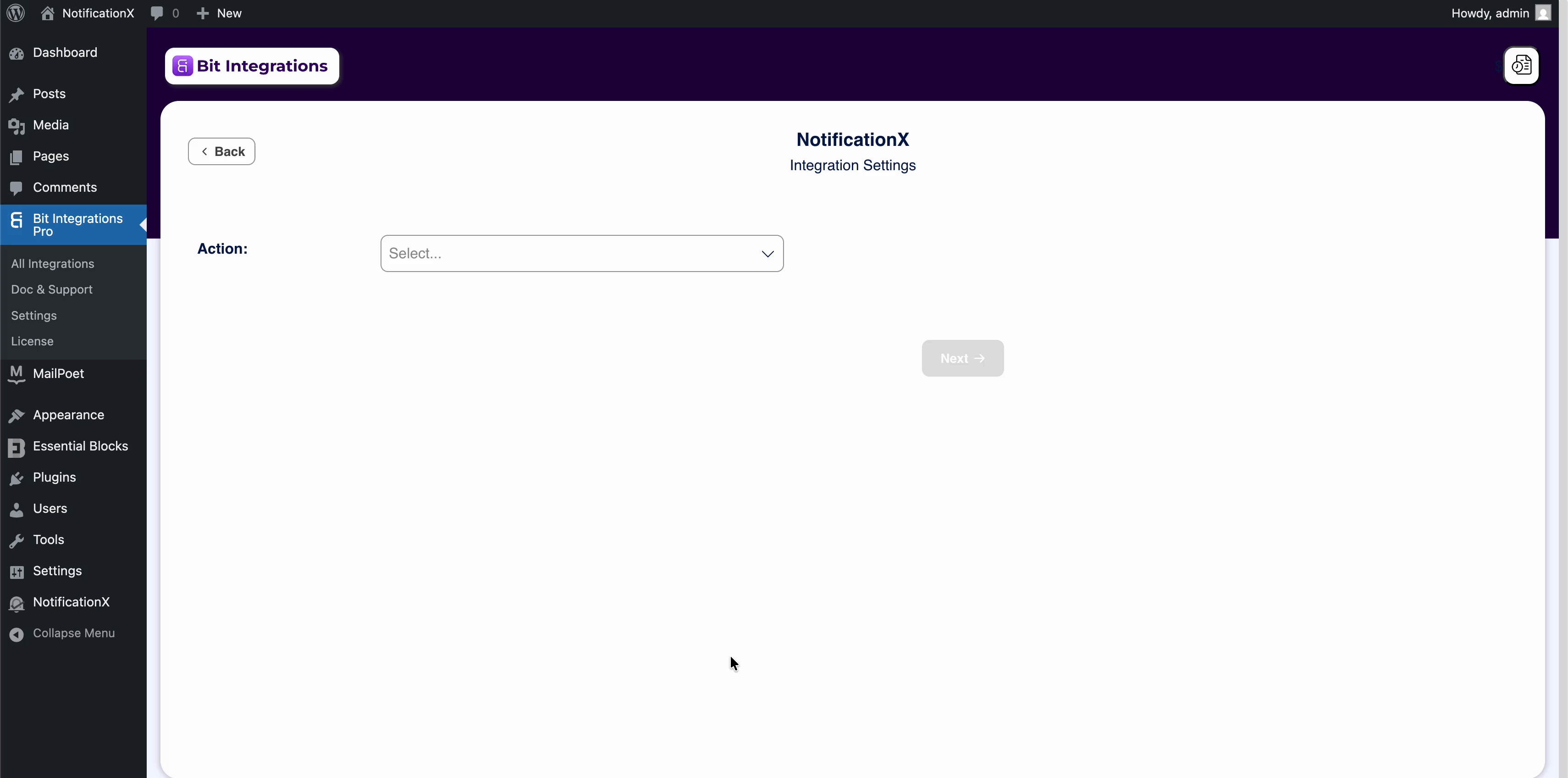 map notifications with bit integrations