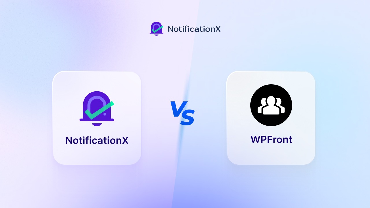 NotificationX vs WPFront Notification Bar