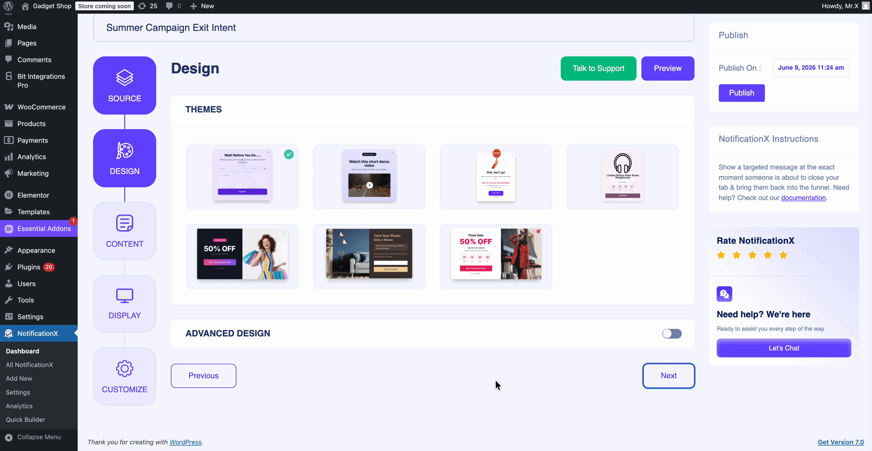 Design Your Notification